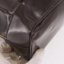 GUCCI Body Bag PVC Brown Gold 003 2113 Auth 190556-15
