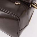 GUCCI Body Bag PVC Brown Gold 003 2113 Auth 190556-16