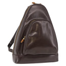 GUCCI Body Bag PVC Brown Gold 003 2113 Auth 190556-1