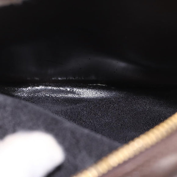 GUCCI Body Bag PVC Brown Gold 003 2113 Auth 190556