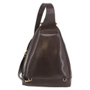 GUCCI Body Bag PVC Brown Gold 003 2113 Auth 190556-3