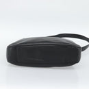 GUCCI Bamboo Hand Bag Leather 2way Black Gold 001 1577 Auth 190569-11