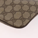 GUCCI GG Supreme Shoulder Bag PVC Beige Gold 904 02 Auth 190576-14