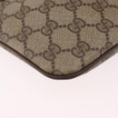 GUCCI GG Supreme Shoulder Bag PVC Beige Gold 904 02 Auth 190576-15