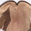 GUCCI GG Supreme Shoulder Bag PVC Beige Gold 904 02 Auth 190576-20
