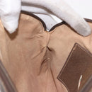 GUCCI GG Supreme Shoulder Bag PVC Beige Gold 904 02 Auth 190576-21