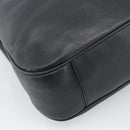 GUCCI Bamboo Hand Bag Leather Black Gold 001 1908 Auth 190578-13