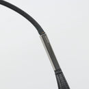 GUCCI Shoulder Bag Leather Black Silver 001 3162 Auth 190579-9