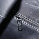 GUCCI Shoulder Bag Leather Black Silver 001 3162 Auth 190579-21
