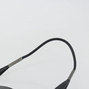GUCCI Shoulder Bag Leather Black Silver 001 3162 Auth 190579-14