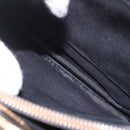 VALENTINO Hand Bag Leather Black Gold Auth 190581-21