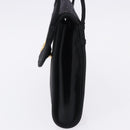 GUCCI GG Hand Bag Nylon Black Gold Auth 190585-4