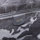 GUCCI Bamboo Hand Bag Leather Black Gold 001 1638 Auth 190594-17