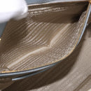 PRADA Hand Bag Saffiano 2way Light Blue Gold Auth 190596V-26