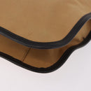 GUCCI Shoulder Bag Canvas Beige Silver 001 4321 Auth 190598-15