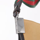 GUCCI Shoulder Bag Canvas Beige Silver 001 4321 Auth 190598-10