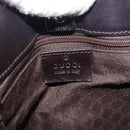 GUCCI Shoulder Bag Canvas Beige Silver 001 4321 Auth 190598-19