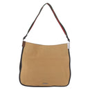 GUCCI Shoulder Bag Canvas Beige Silver 001 4321 Auth 190598-13
