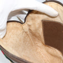 GUCCI GG Supreme Web Sherry Line Bag PVC Beige Gold 904 02 047 Auth 190600-18