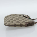 GUCCI GG Supreme Web Sherry Line Bag PVC Beige Gold 904 02 047 Auth 190600-5