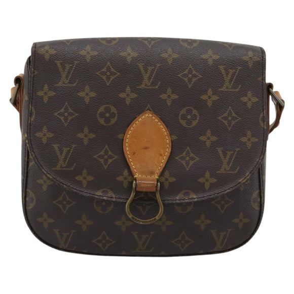 LOUIS VUITTON Monogram Saint Cloud GM Shoulder Bag M51242 LV Auth 190601
