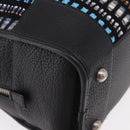 LOEWE Amazona 35 Bag tweed JUNYA WATANABE Collaboration Black Auth 190602SAM-10