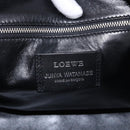 LOEWE Amazona 35 Bag tweed JUNYA WATANABE Collaboration Black Auth 190602SAM-17