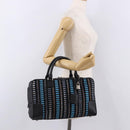LOEWE Amazona 35 Bag tweed JUNYA WATANABE Collaboration Black Auth 190602SAM-24