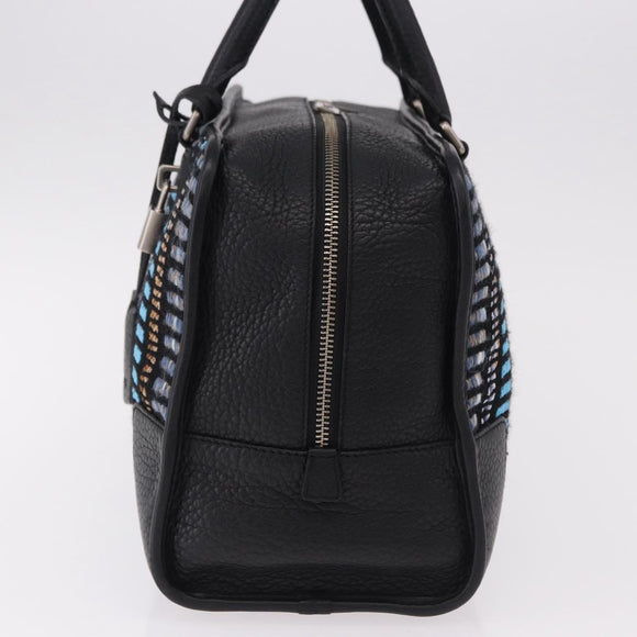 LOEWE Amazona 35 Bag tweed JUNYA WATANABE Collaboration Black Auth 190602SAM