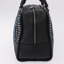 LOEWE Amazona 35 Bag tweed JUNYA WATANABE Collaboration Black Auth 190602SAM-5