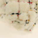 Miu Miu Chain Shoulder Bag Fur White Silver Auth 190605M-19