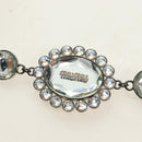 Miu Miu Chain Shoulder Bag Fur White Silver Auth 190605M-8