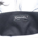 CHANEL Camelia Tote Bag Canvas White Silver CC Auth 190607V-18