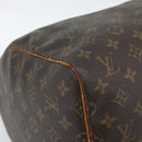 LOUIS VUITTON Monogram Keepall 55 Boston Bag M41424 LV Auth 190609-14
