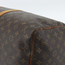 LOUIS VUITTON Monogram Keepall 55 Boston Bag M41424 LV Auth 190609-15