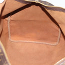 LOUIS VUITTON Monogram Keepall 55 Boston Bag M41424 LV Auth 190609-18