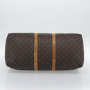 LOUIS VUITTON Monogram Keepall 55 Boston Bag M41424 LV Auth 190609-5