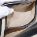 GUCCI GG Supreme Waist Bag PVC Navy Silver 233269 Auth 190610-20