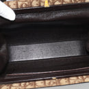 Christian Dior Trotter Canvas Shoulder Bag Beige Gold Auth 190611-12
