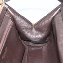 Christian Dior Trotter Canvas Shoulder Bag Beige Gold Auth 190611-19