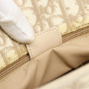 Christian Dior Trotter Canvas Romantic Chain Shoulder Bag PVC Ivory Auth 190613-12