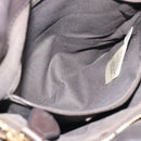 BURBERRY Nova Check Tote Bag PVC 2way Beige Gold Auth 190614-24