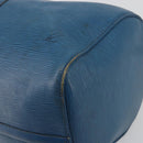 LOUIS VUITTON Epi Keepall 45 Boston Bag Blue M42975 LV Auth 190619-8