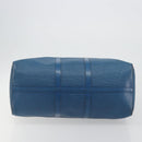 LOUIS VUITTON Epi Keepall 45 Boston Bag Blue M42975 LV Auth 190619-5