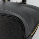 LOUIS VUITTON Epi Alma Hand Bag Noir Black M52142 LV Auth 190623A-15