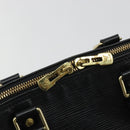 LOUIS VUITTON Epi Alma Hand Bag Noir Black M52142 LV Auth 190623A-16