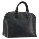 LOUIS VUITTON Epi Alma Hand Bag Noir Black M52142 LV Auth 190623A-1