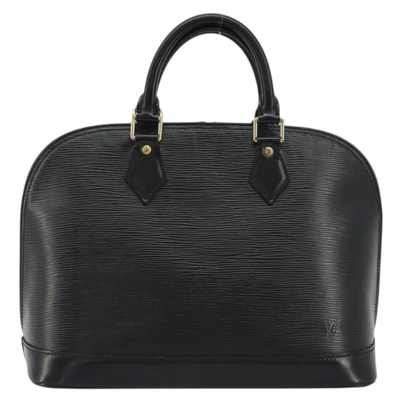 LOUIS VUITTON Epi Alma Hand Bag Noir Black M52142 LV Auth 190623A