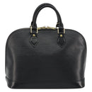 LOUIS VUITTON Epi Alma Hand Bag Noir Black M52142 LV Auth 190623A-2