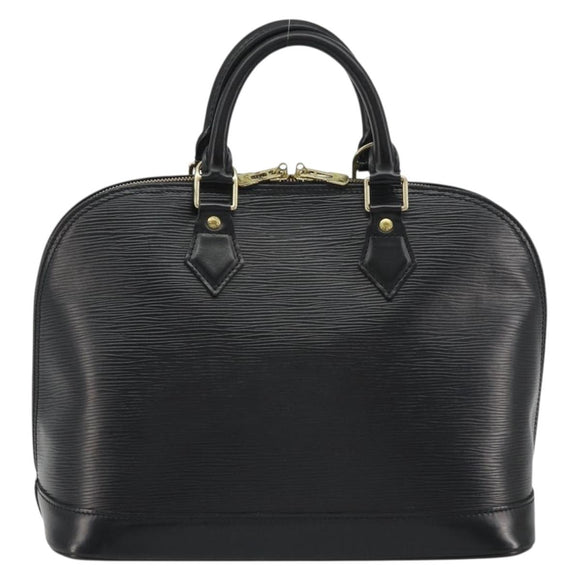 LOUIS VUITTON Epi Alma Hand Bag Noir Black M52142 LV Auth 190623A